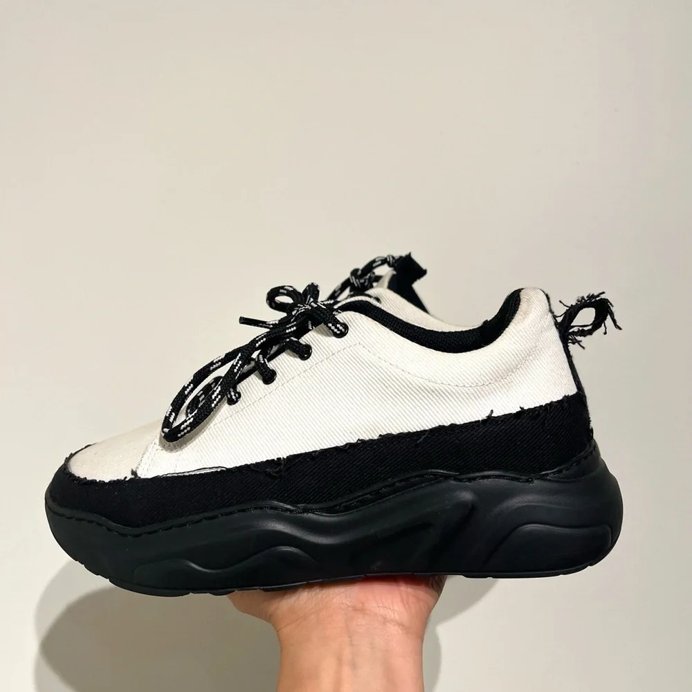 Phileo Paris Satellite Low-top Sneakers in Black and White Size 37